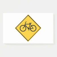 Bicyclette pour panneau routier