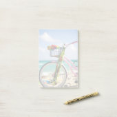 Post-it® Bicyclette sur la plage | Miami, la Floride (Sur un bureau)