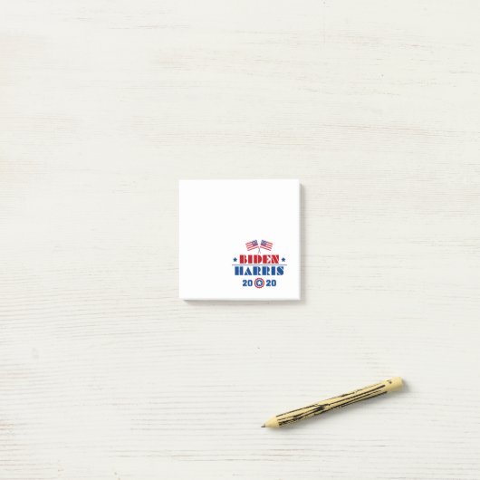 Post-it® Biden Harris 2020 (Sur un bureau)