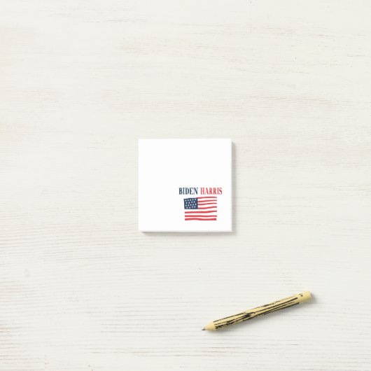 Post-it® Biden Harris 2020 (Sur un bureau)