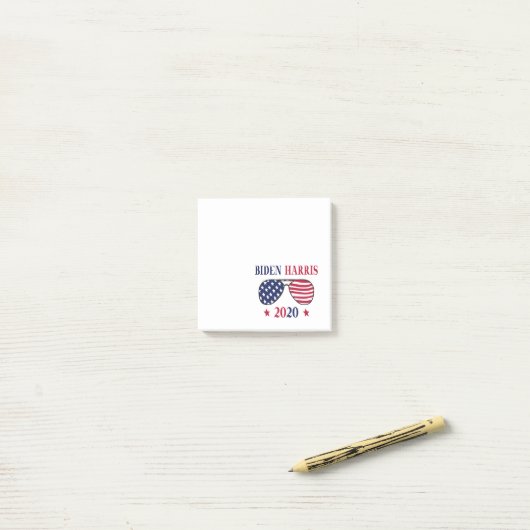 Post-it® Biden Harris 2020 (Sur un bureau)