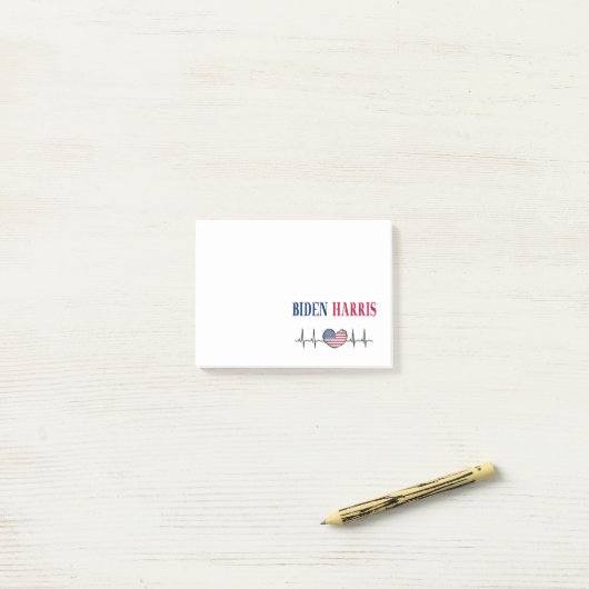 Post-it® Biden Harris 2020 (Sur un bureau)