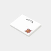 Post-it® BIEN FAIT Nom personnalisé Fun Comic Book (Incliné)