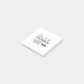 Post-it® Bientôt être maman 2025 Saint Valentin Grossesse (Incliné)