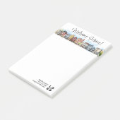 Post-it® Bienvenue Accueil Immobilier Fermer Cadeau (Incliné)