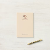 Post-it® Bienvenue Accueil Realtor Félicitations (Sur un bureau)