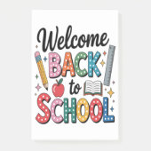 Post-it® Bienvenue au retour à l'école (Devant)