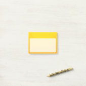 Post-it® Bière Lager avec de minuscules bulles (Sur un bureau)