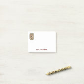 Post-it® Bière russe Bogatyr (Sur un bureau)