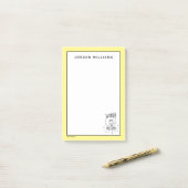 Post-it® Big Bird Skate Logo - Word! Big Bird (Sur un bureau)