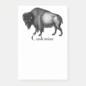 Post-it® Big Bison Buffalo Thunder-Cove (Devant)