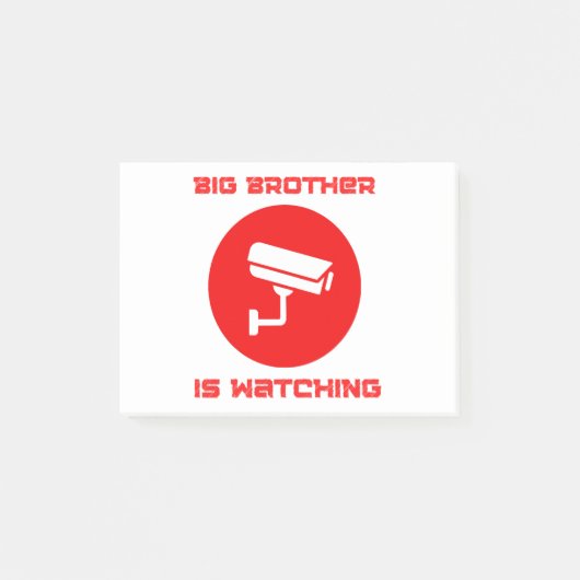 Post-it® Big Brother regarde 1984 ingsoc (Devant)