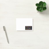 Post-it® Big fan of my Dachshund (Bureau)