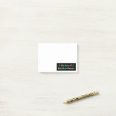 Post-it® Big Fan of Nuclear Power (Sur un bureau)