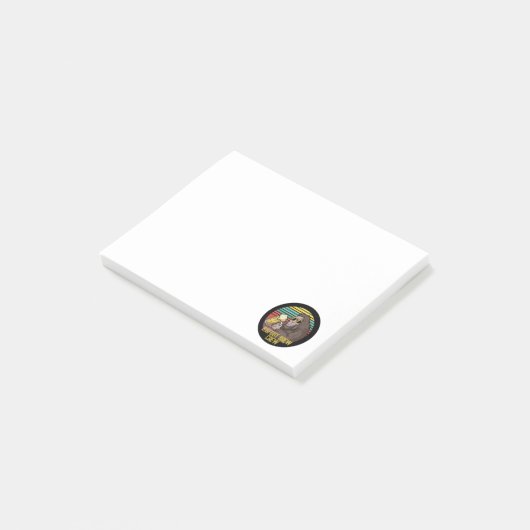 Post-it® Bigfoot Brew Crew Post-It Notes (Incliné)