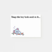 Post-it® Billet amusant il note (Devant)