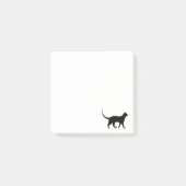 Post-it® Billet de chat noir (Devant)