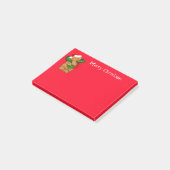 Post-it® Billets de vacances à Gingerbread Homme (Incliné)