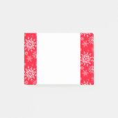 Post-it® Billets de vacances-Snowflakes (Devant)