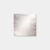 Post-it® Billets floraux d'ivoire blanc (Devant)