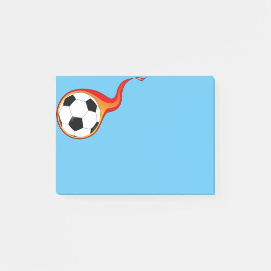 Post-it® Billets post-it du ballon de football flamand (Devant)