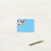 Post-it® Billets post-it du ballon de football flamand (Sur un bureau)