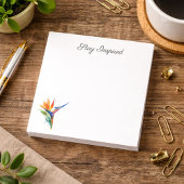 Post-it® Bird of Paradise Watercolor, custom