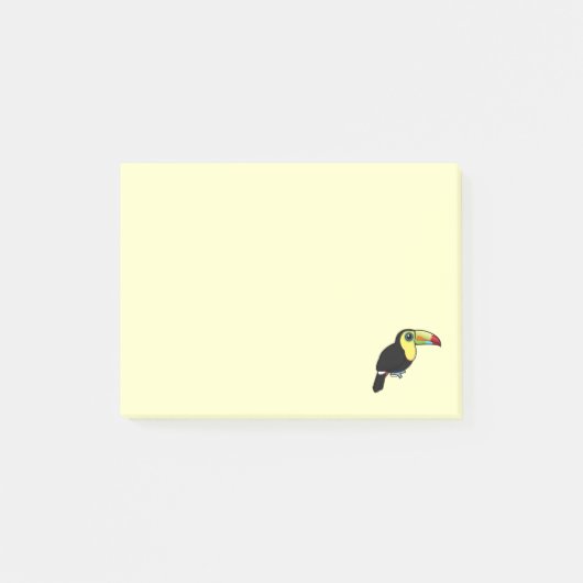 Post-it® Birdorable Quille-a affiché le toucan (Devant)