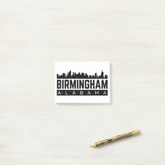Post-it® Birmingham Alabama (Sur un bureau)