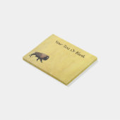 Post-it® Bison galopant (Incliné)