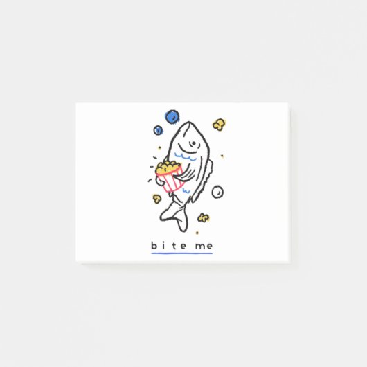 Post-it® Bite-moi (Devant)