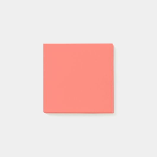 Post-it® Bittersweet Solid Plain (Devant)