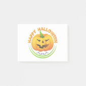 Post-it® Bizarre Halloween Halloween Citrouille post-it not (Devant)