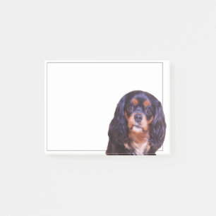 Post-it® Black and Tan King Charles Spaniel Post Il note