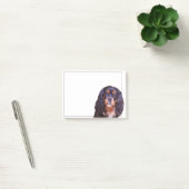 Post-it® Black and Tan King Charles Spaniel Post Il note (Bureau)