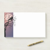 Post-it® Black Bird Les notes de Raven (Sur un bureau)