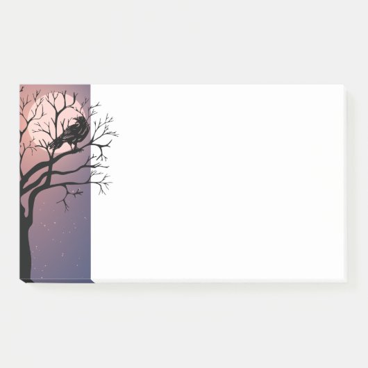 Post-it® Black Bird Les notes de Raven (Devant)