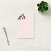 Post-it® Black Birds Roses et Raven Notes (Bureau)