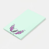 Post-it® Black Birds Roses et Raven Post-it Notes (Incliné)
