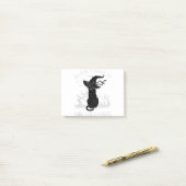 Post-it® Black Cat Moon Funny Halloween Costume Bunch of Ho (Sur un bureau)