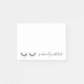 Post-it® Black Eyelashes (Devant)