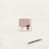 Post-it® Black Girl Fairy Post It Note (Sur un bureau)