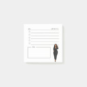 Post-it® Black Girl Slay le jour Sticky Note (Devant)