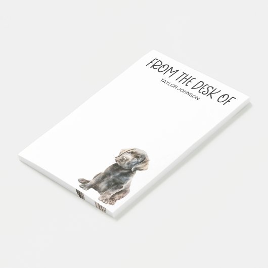 Post-it® Black Lab Lover (Incliné)