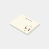 Post-it® Black & Red Japanese Koi Fish Artistic (Incliné)