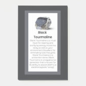 Post-it® Black Tourmaline Crystal Signification Bijoux Disp (Devant)
