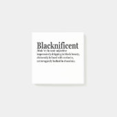 Post-it® Blacknificent Definition Pro Black History Mois (Devant)