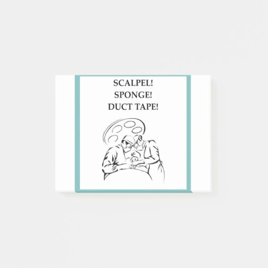 Post-it® Blague du docteur (Devant)