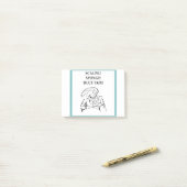 Post-it® Blague du docteur (Sur un bureau)