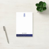 Post-it® Blanc + Blue Faux Parties scintillant Ananas & Bor (Bureau)